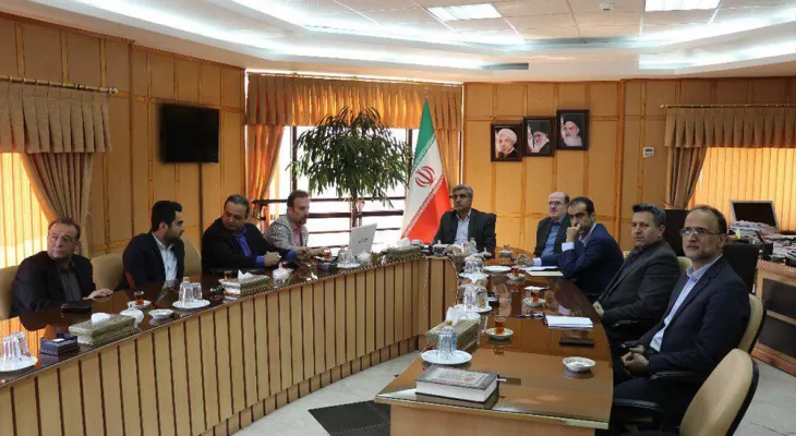 دیدار مدیرعامل گروه ساختمانی معلم با استاندار گیلان