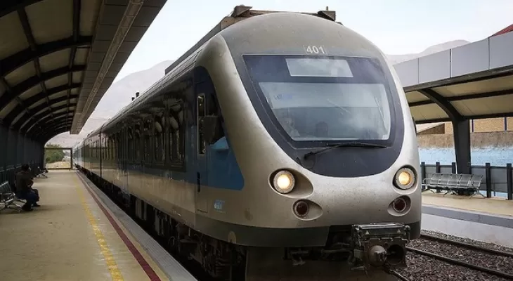 افتتاحیه سالن و سکو قطارهای حومه ای تهران