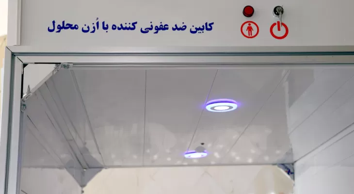 مراقبت و ضدعفونی هوا و استریلیزاسیون کردن کابین آسانسور