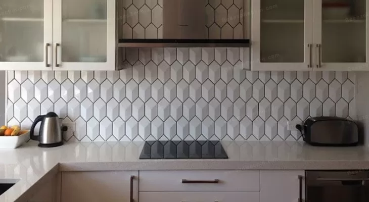 تاثیر خرید کاشی بین کابینتی در دکوراسیون آشپزخانه