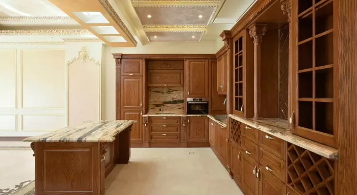 ترفندهای تمیز کردن کابینت چوبی