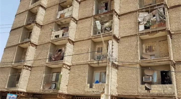 قطع انشعابات ساختمان های ناایمن