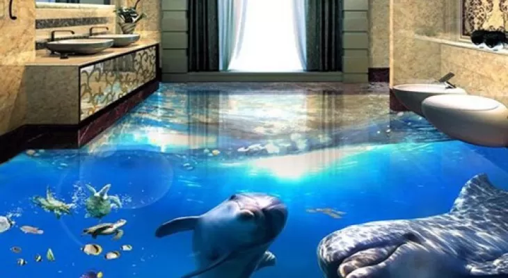 کاربرد کفپوش سه بعدی در ساختمان