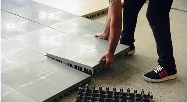 کف کاذب در صنعت ساختمان