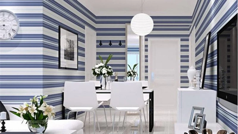 معرفی انواع کاغذ دیواری راه راه