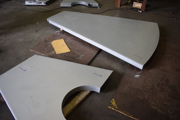 تعویض سکتور پلیت‌های بخش سرد در ایرهیترهای شماره ۱ و ۲ واحد ۳ نیروگاه طوس