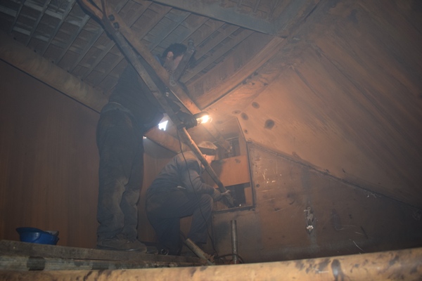 تعویض سکتور پلیت‌های بخش سرد در ایرهیترهای شماره ۱ و ۲ واحد ۳ نیروگاه طوس