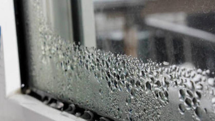 بخار شیشه دو جداره