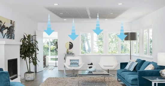 سرمایش از سقف چیست؟