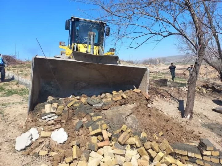 رفع تصرف بیش از ۷۵۹ هزار مترمربع از اراضی ملی