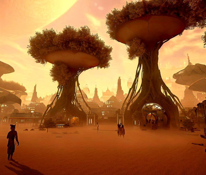 اولین شهر قابل سکونت برای انسان در مریخ!