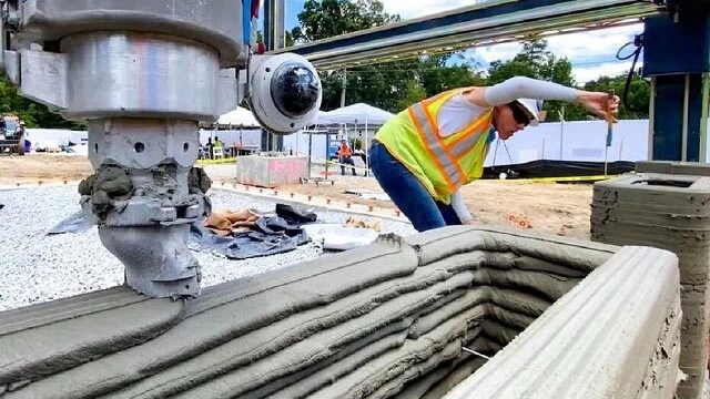 ساختمان‌سازی سریع در سوانح طبیعی با پرینترهای سه‌بعدی