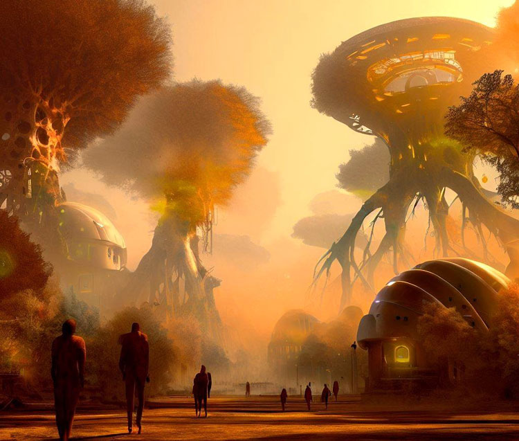 اولین شهر قابل سکونت برای انسان در مریخ!