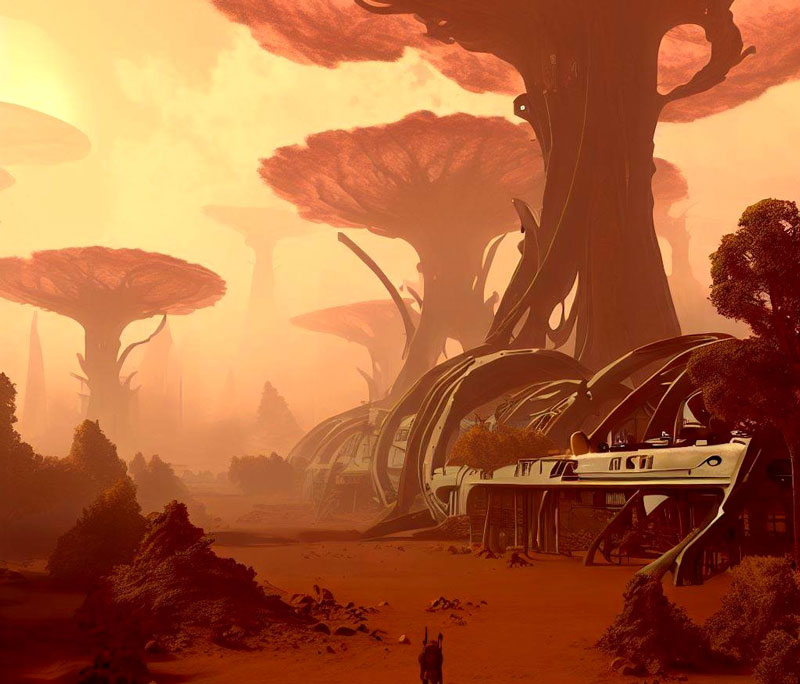 اولین شهر قابل سکونت برای انسان در مریخ!