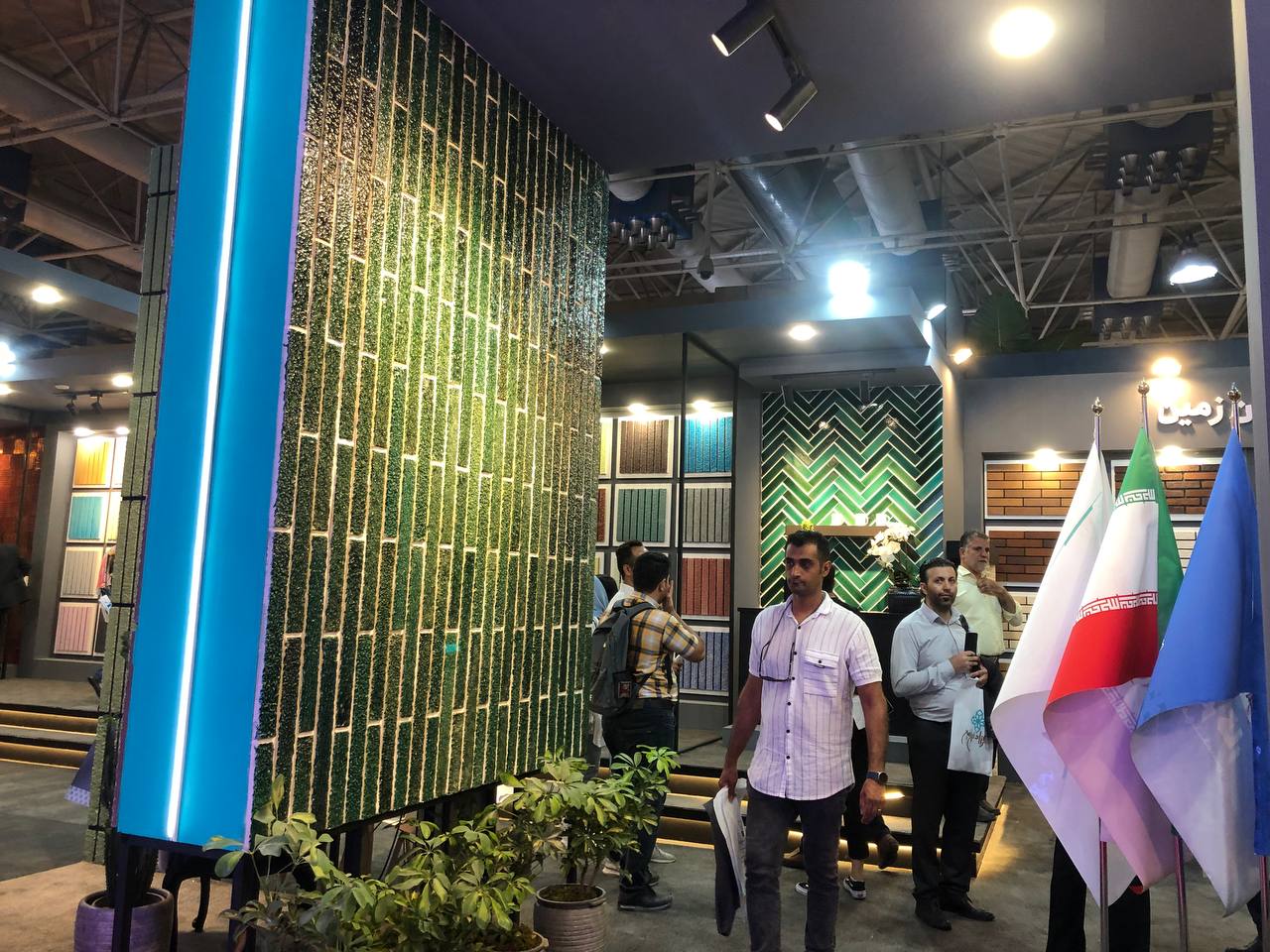 آغاز رقابت شرکت های ایرانی در بیست و سومین نمایشگاه صنعت ساختمان + تصاویر