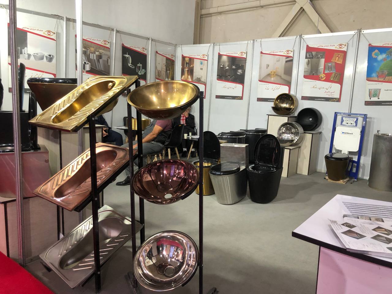 آغاز رقابت شرکت های ایرانی در بیست و سومین نمایشگاه صنعت ساختمان + تصاویر