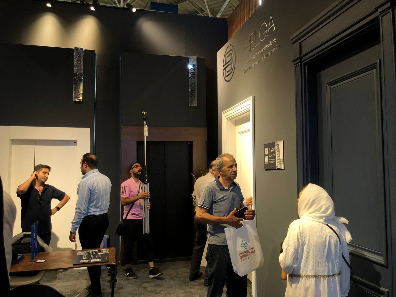 آغاز رقابت شرکت های ایرانی در بیست و سومین نمایشگاه صنعت ساختمان + تصاویر