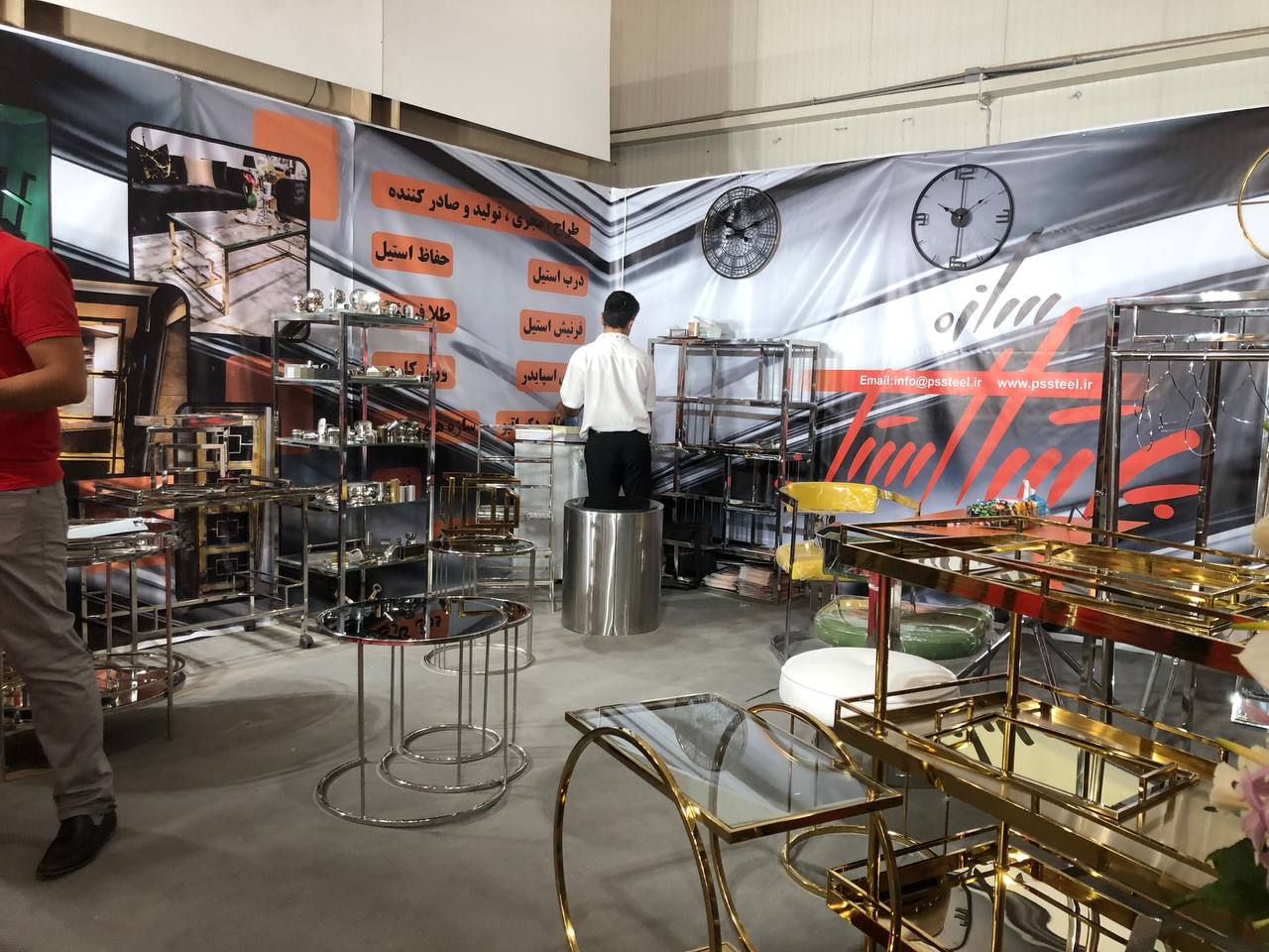 آغاز رقابت شرکت های ایرانی در بیست و سومین نمایشگاه صنعت ساختمان + تصاویر