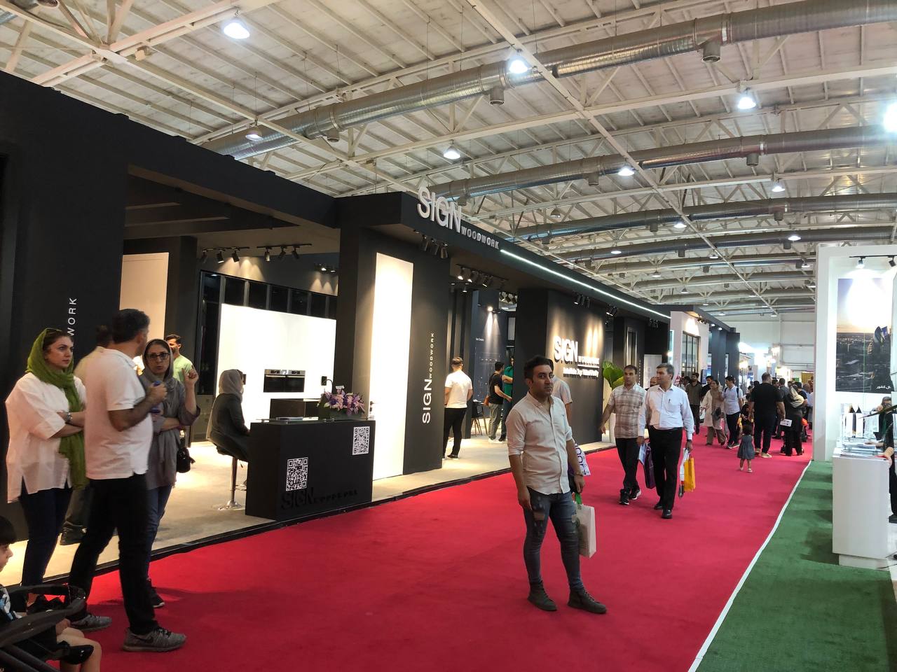 آغاز رقابت شرکت های ایرانی در بیست و سومین نمایشگاه صنعت ساختمان + تصاویر