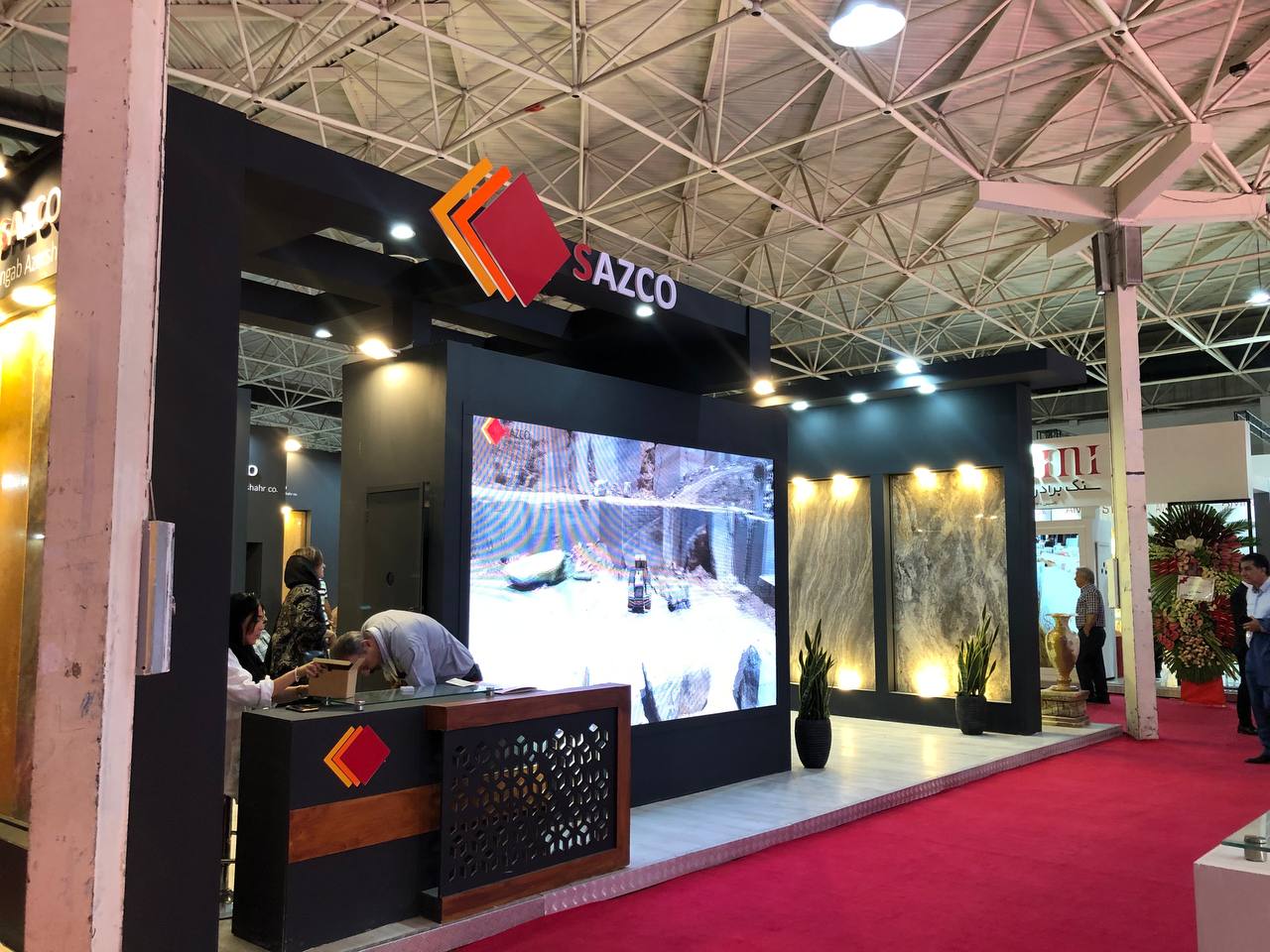 آغاز رقابت شرکت های ایرانی در بیست و سومین نمایشگاه صنعت ساختمان + تصاویر