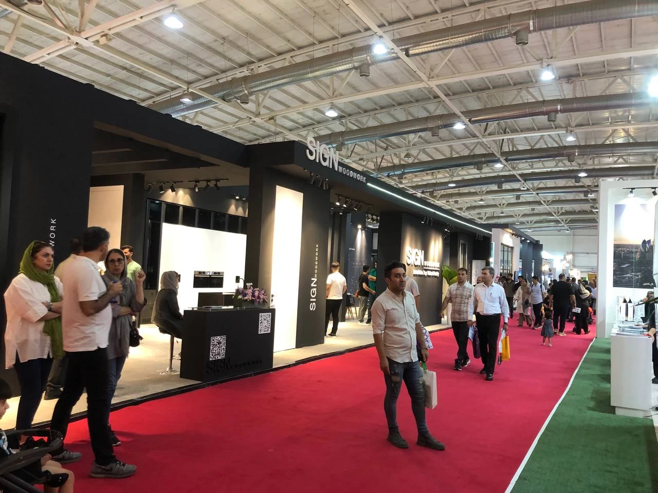 آغاز رقابت شرکت های ایرانی در بیست و سومین نمایشگاه صنعت ساختمان + تصاویر