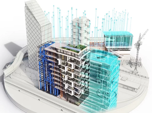دوقلوی دیجیتال: تعریف، کاربردها و روش پیاده‌سازی در صنعت ساختمان