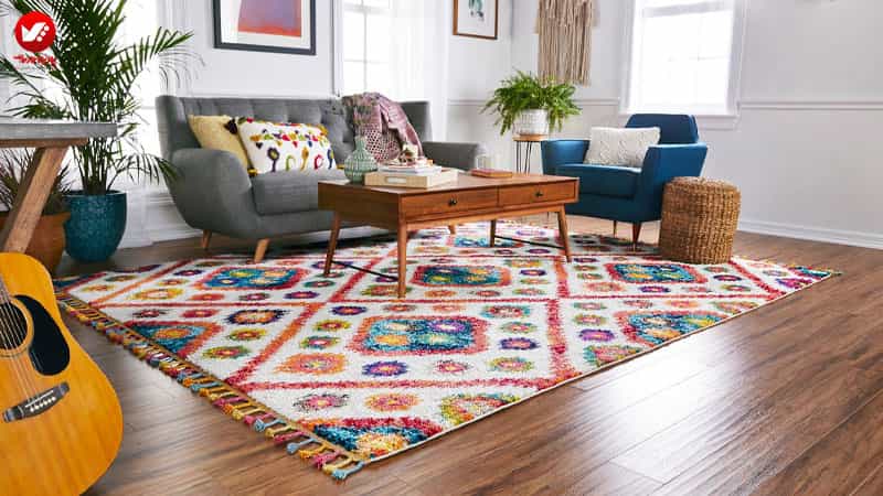 استفاده از قالیچه در دکوراسیون منزل