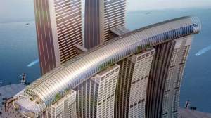 ساخت آسمان خراش افقی در چین