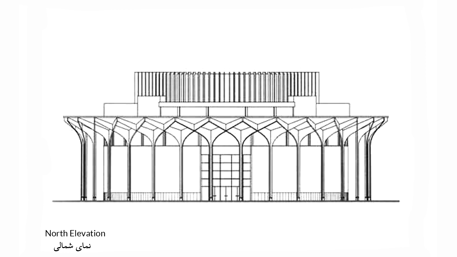 معماری ساختمان تئاتر شهر تهران