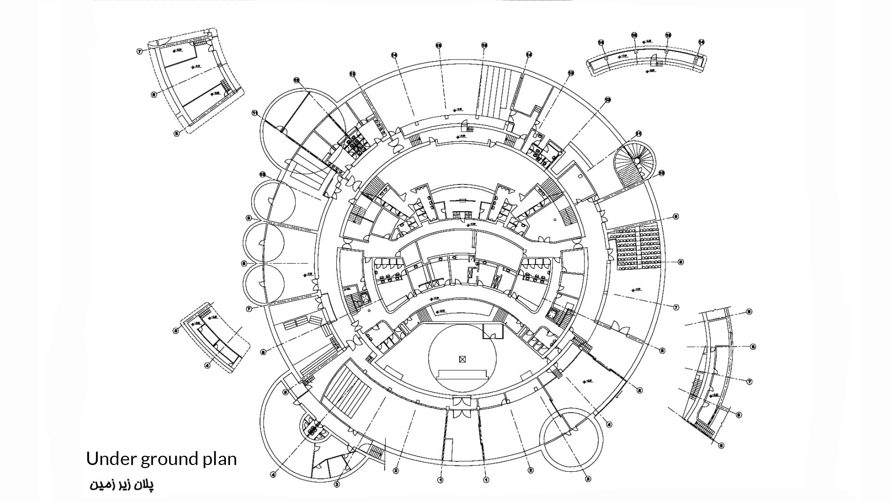 معماری ساختمان تئاتر شهر تهران
