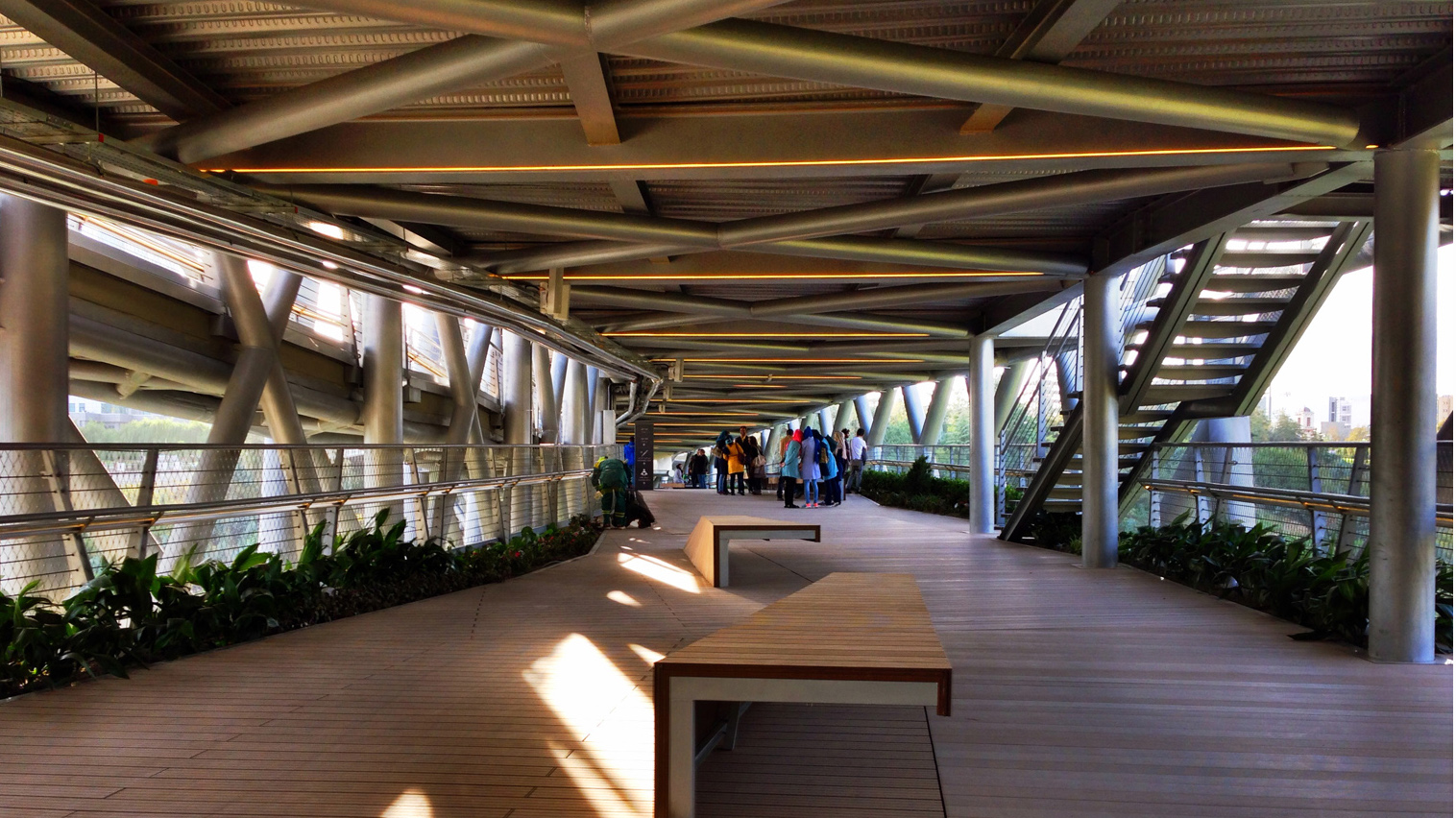 پل پیاده طبیعت + تصاویر