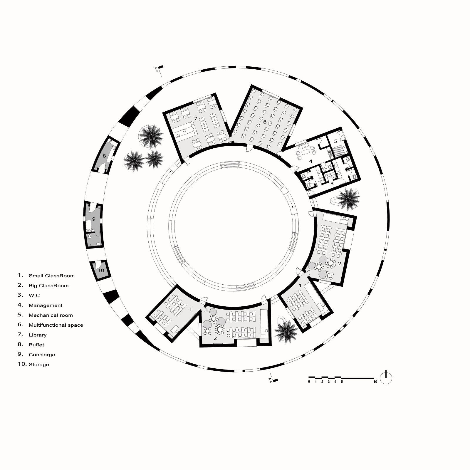 معماری ویژه مدرسه جدگال+ تصاویر