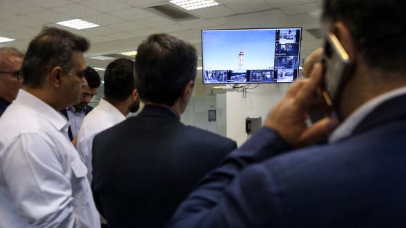 بازدید رییس ستاد اجرایی از پالایشگاه استحصال اِتان پارسیان