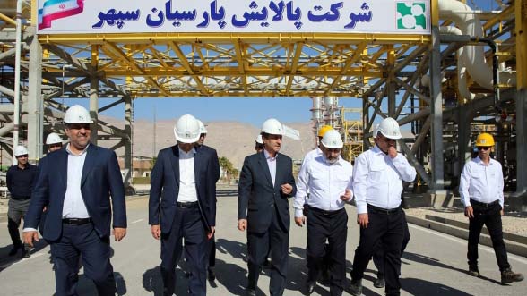 بازدید رییس ستاد اجرایی از پالایشگاه استحصال اِتان پارسیان
