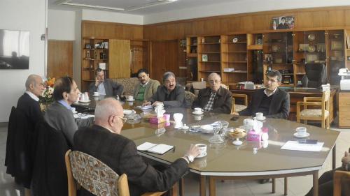 دیدار اعضای هیات مدیره کانون با رییس دانشکده فنی