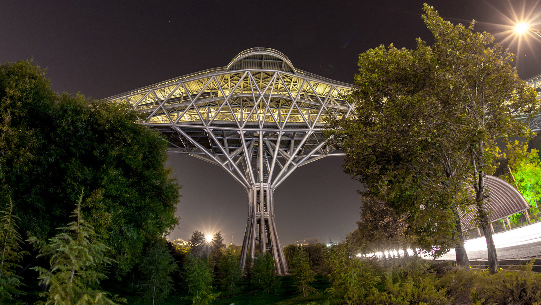 پل پیاده طبیعت + تصاویر