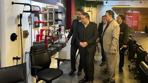 بازدید از کارخانه شیر آلات ساختمانی با هدف حذف واسطه ها 