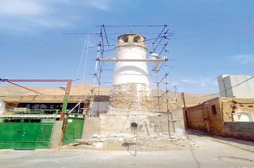 گچ‌ کاری به جای مرمت !