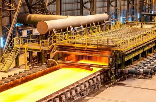 کارخانه نورد ورق عریض فولاد آتیه خاورمیانه افتتاح شد