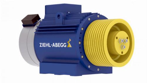 طریقه نصب موتور گیرلس آسانسور