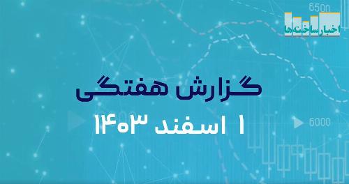 ویدیو/ گزارش هفتگی بازار بورس 1 اسفند ماه 1403