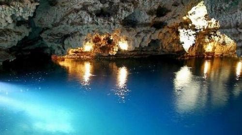 غار آبی، تاریخی سهولان مهاباد متعلق به هزاره قبل از میلاد