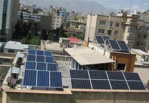 بزرگترین نیروگاه خورشیدی «پشت بامی» کشور در مشهد بهره برداری شد