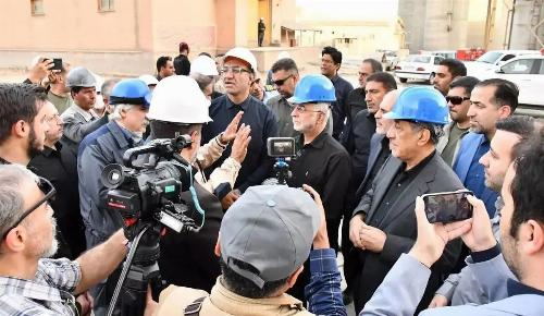 بازدید معاون اجرایی رئیس جمهور و وزیر كشور از طرح تبدیل پسماند به سوخت 