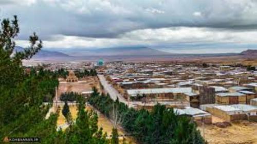 کوهبنان کرمان: شهر کوهستانی با ارتفاع ۱۹۴۵ متر و جمعیت کم