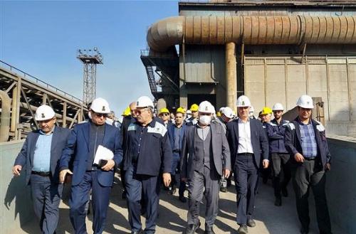  پروژه تولید دو محصول جدید ذوب آهن اصفهان کلنگ زنی شد