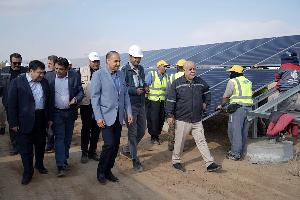افتتاح فاز اول نیروگاه خورشیدی سیمان ساوه تا سه ماه آینده 