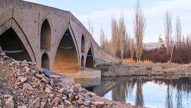 پل تاریخی میر بهاءالدین زنجان مرمت شد+ تصاویر