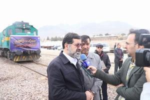 آغاز صادرات ریلی سیمان نیزار؛ گامی مهم در قم