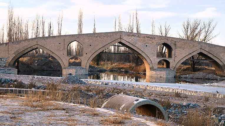 پل تاریخی میر بهاءالدین زنجان مرمت شد+ تصاویر